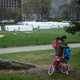 Emergency field hospital set up by Samaritan’s Purse in Central Park, New York.
